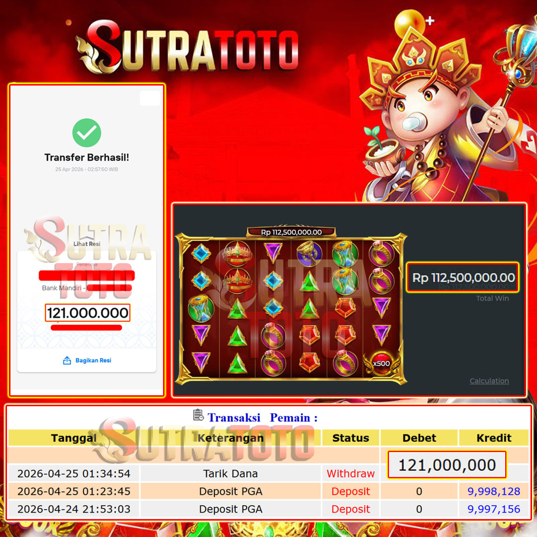 Bukti Jackpot